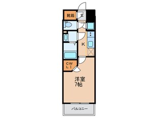 ｴｽﾘｰﾄﾞ九条ｽﾀｼｵﾝ(805)の物件間取画像